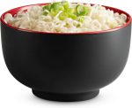 Ramen Bowl,  Bowls, Noodle Bowls, Large Soup Bowl, Ceramic, Large Capacity, For Ramen, Pho, Udon, Soba, Microwave and Dishwasher Safe, 34 oz, Set of 4 (Black/Red) - Image 2