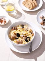 Pasta Bowls 45 OZ, Salad Bowls Set for Serving Soup, Pasta, Noodle, Dinner, Large Kitchen Bowl Plates, Microwave Safe - 8.5 Inch, Set of 4, White - Image 2