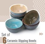 Ceramic Cereal Bowls, 29 oz, 6 Pack, 6.3 Inches, Glazed Colors Inside, Chip-Resistant Dishwasher & Microwave Safe Bowls for Cereal, Soup, Salads, Snacks, Side Dishes - Image 2