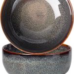 22 Ounce Serving Bowls Set - Ceramic Bowl Set of 2-5.75 inch for Salad, Soup,Cereal Bowls for Kitchen